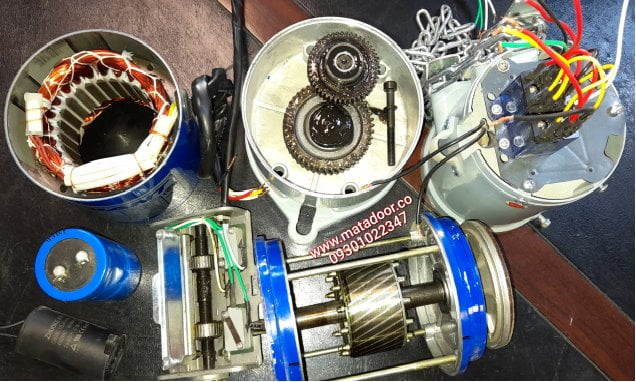 قطعات داخلی موتور کرکره برقی