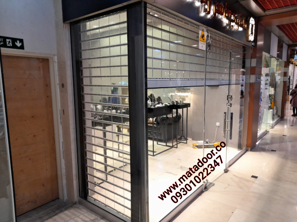 کرکره پلی کربنات جهت جواهر فروشی