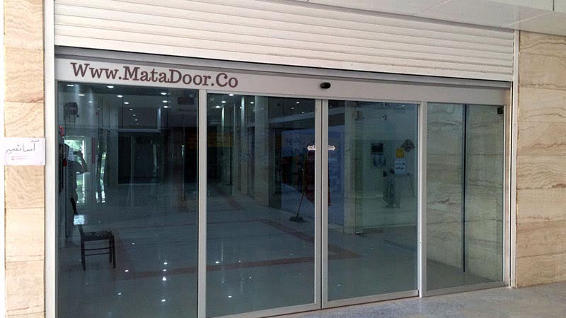 درب اتوماتیک شیشه ای مناسب ورودی