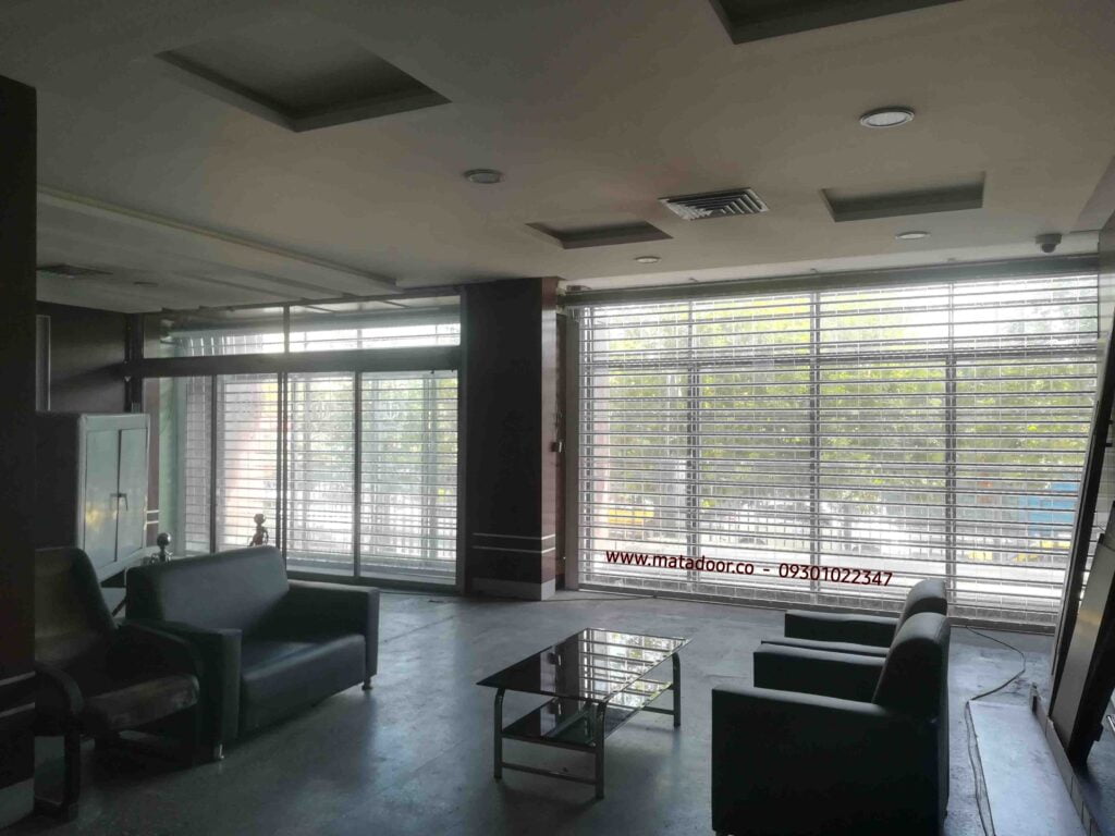 ساخت و نصب کرکره پلی کربنات شفاف