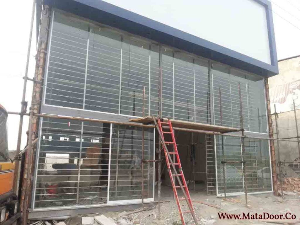 درب اتوماتیک و لوله استیل ضد سرقت ماتادر