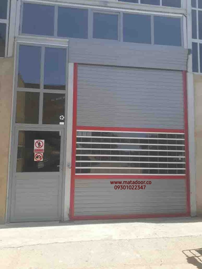 ترکیب کرکره شفاف و آلومینیومی