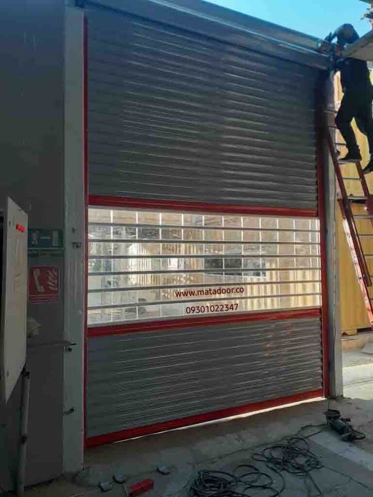 کرکره ترکیبی سفارشی آلومنیومی و پلیکربنات