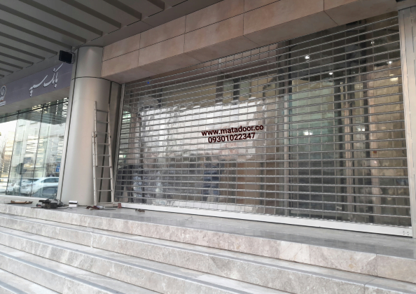 کرکره پلی کربنات شفاف عریض