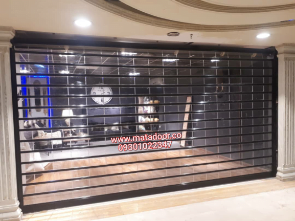 کرکره پلی کربنات زوار مشکی